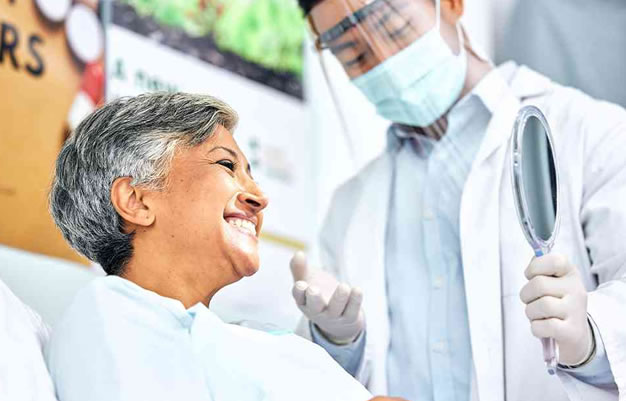 Full Denture Restoration for Elderly Patients