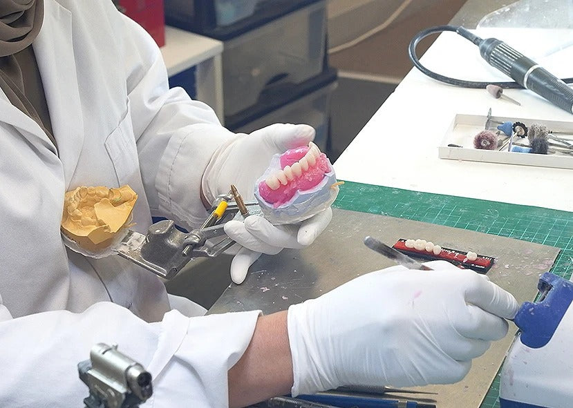 Full Denture Restoration for Elderly Patients