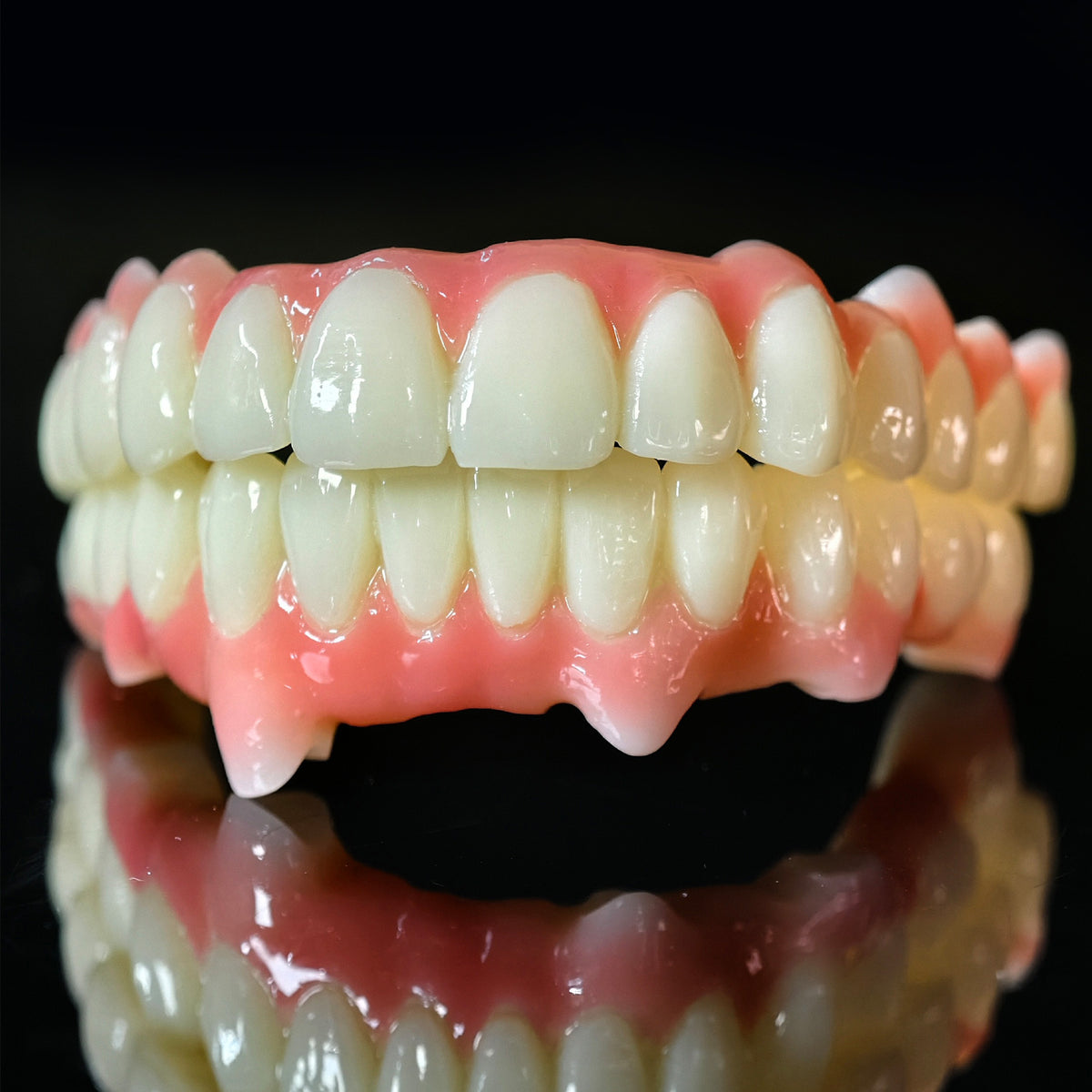 Full=Arch Pmma Bridge With Cement Retained