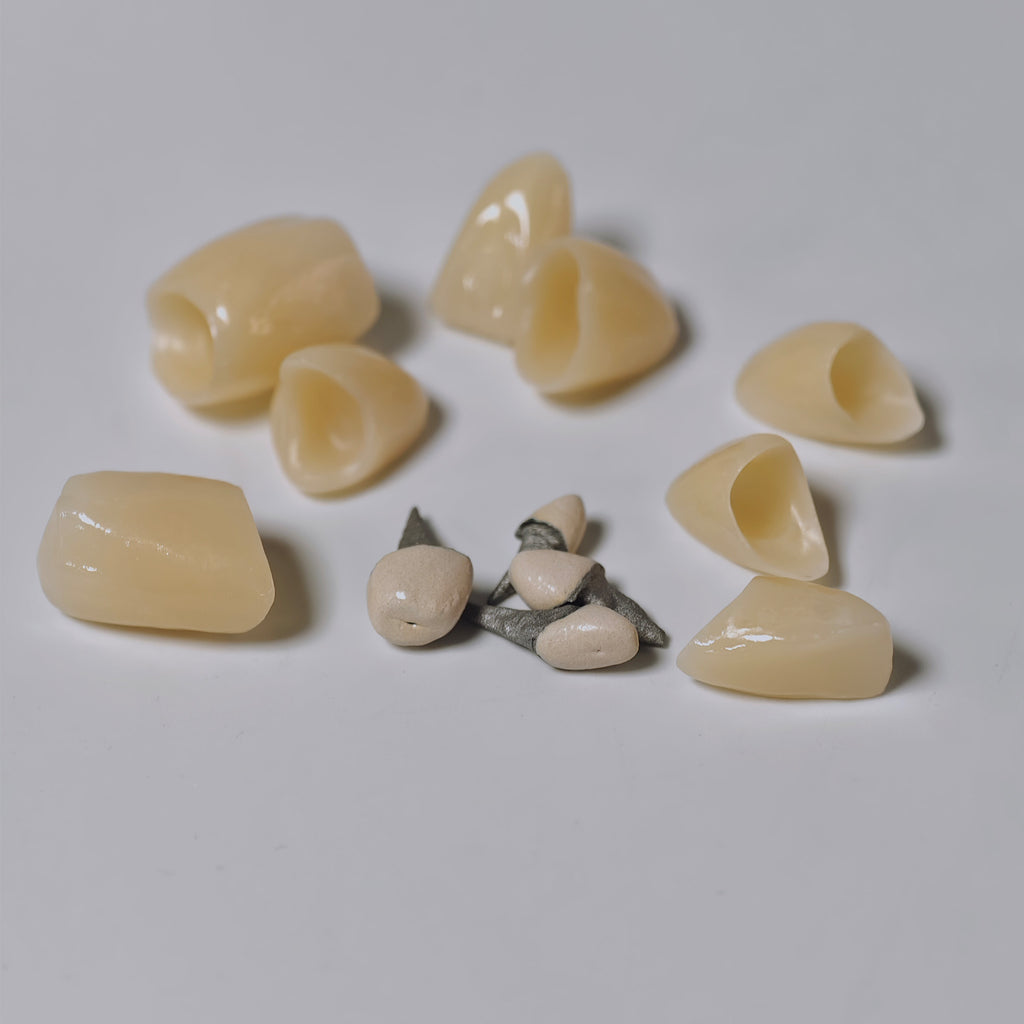 High - Strength Zirconia Crown with Post and core