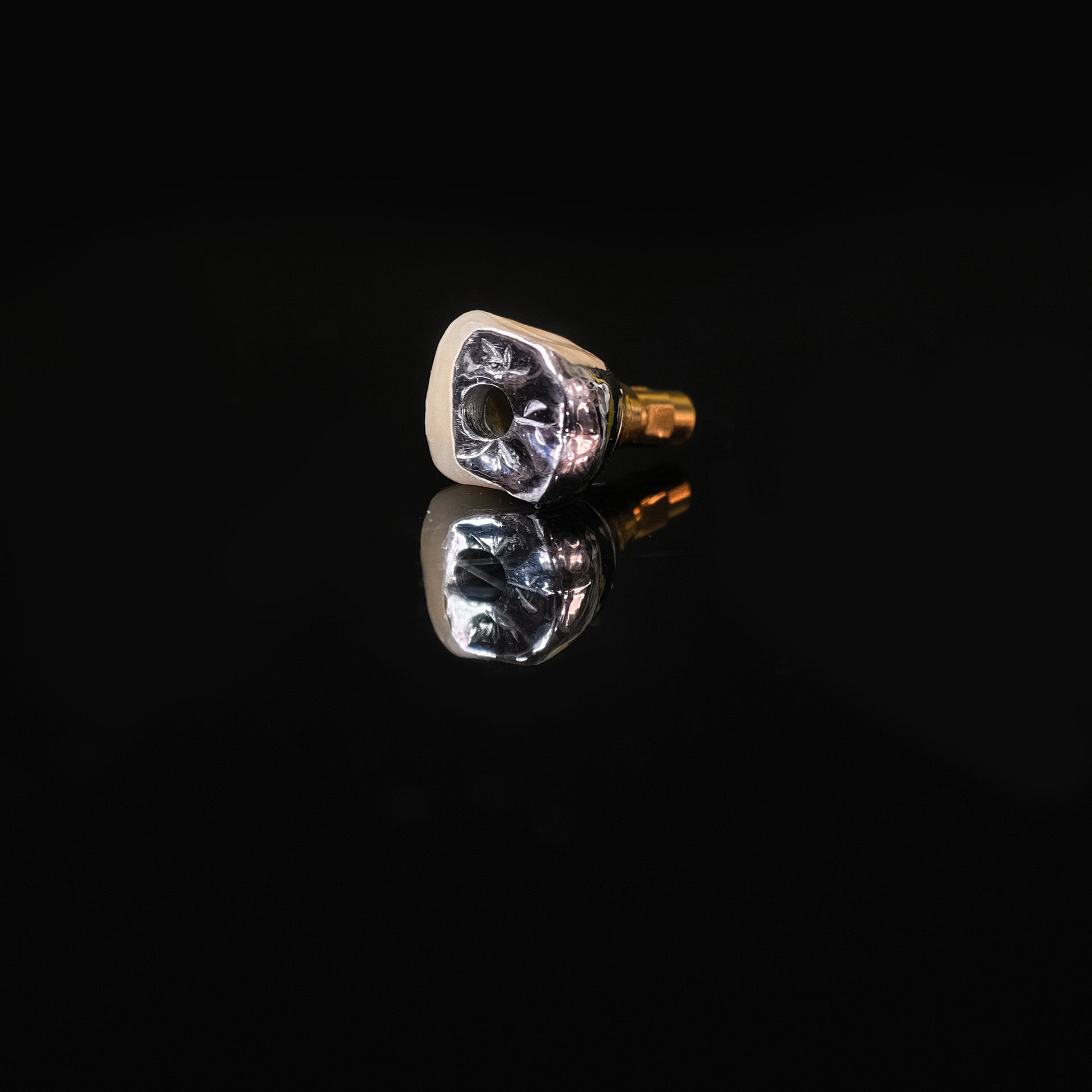 Implant-Supported PFM Single Crown With Metal