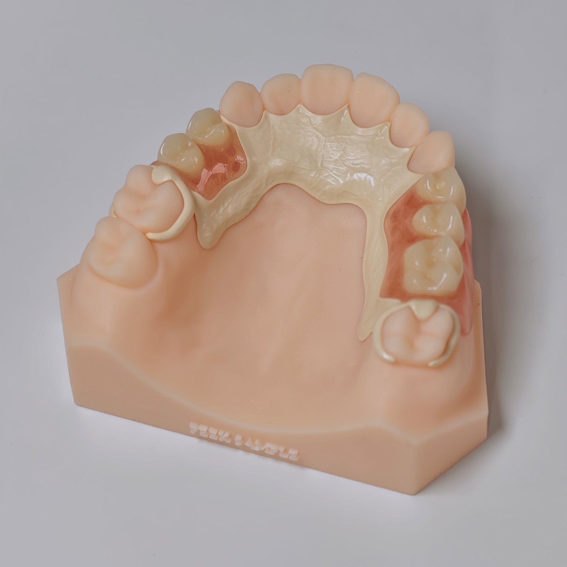 PEEK Framework Denture Metal Framework With Acrylic Denture