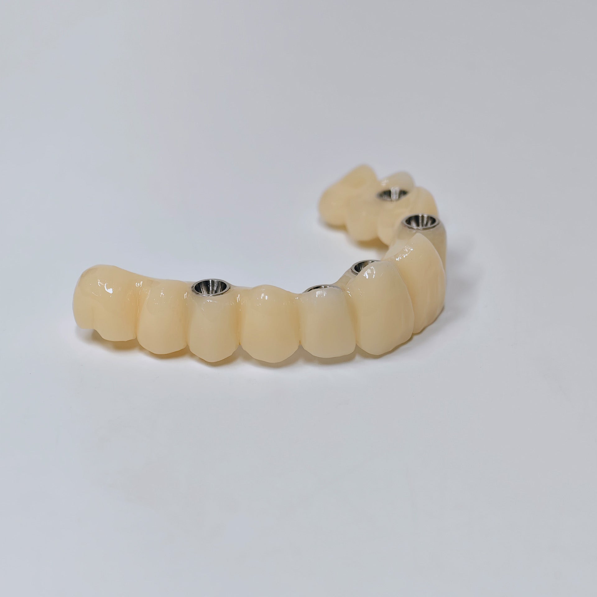 PMMA Bridge With Screw Retained