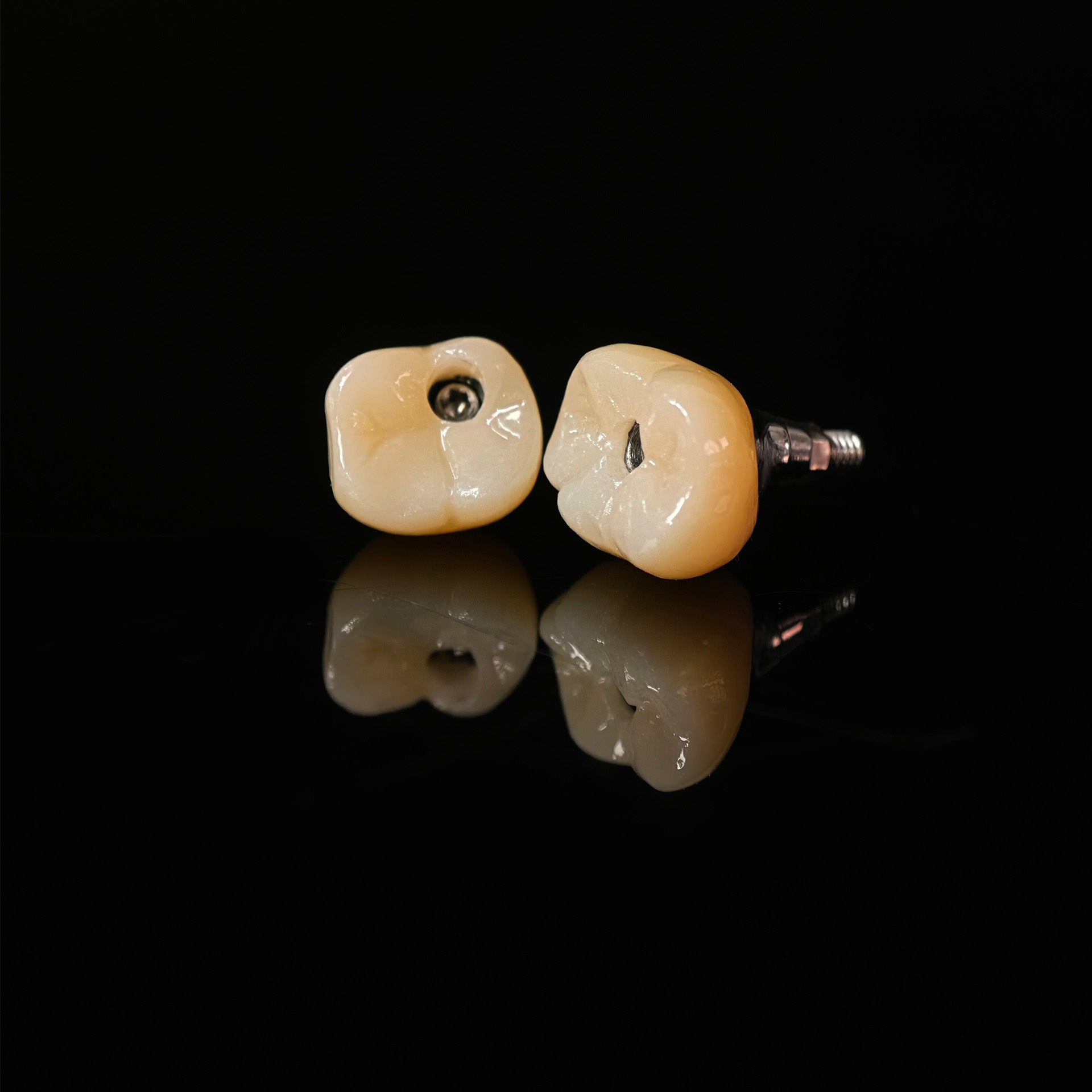 Zirconia Crowns With Screw Retained
