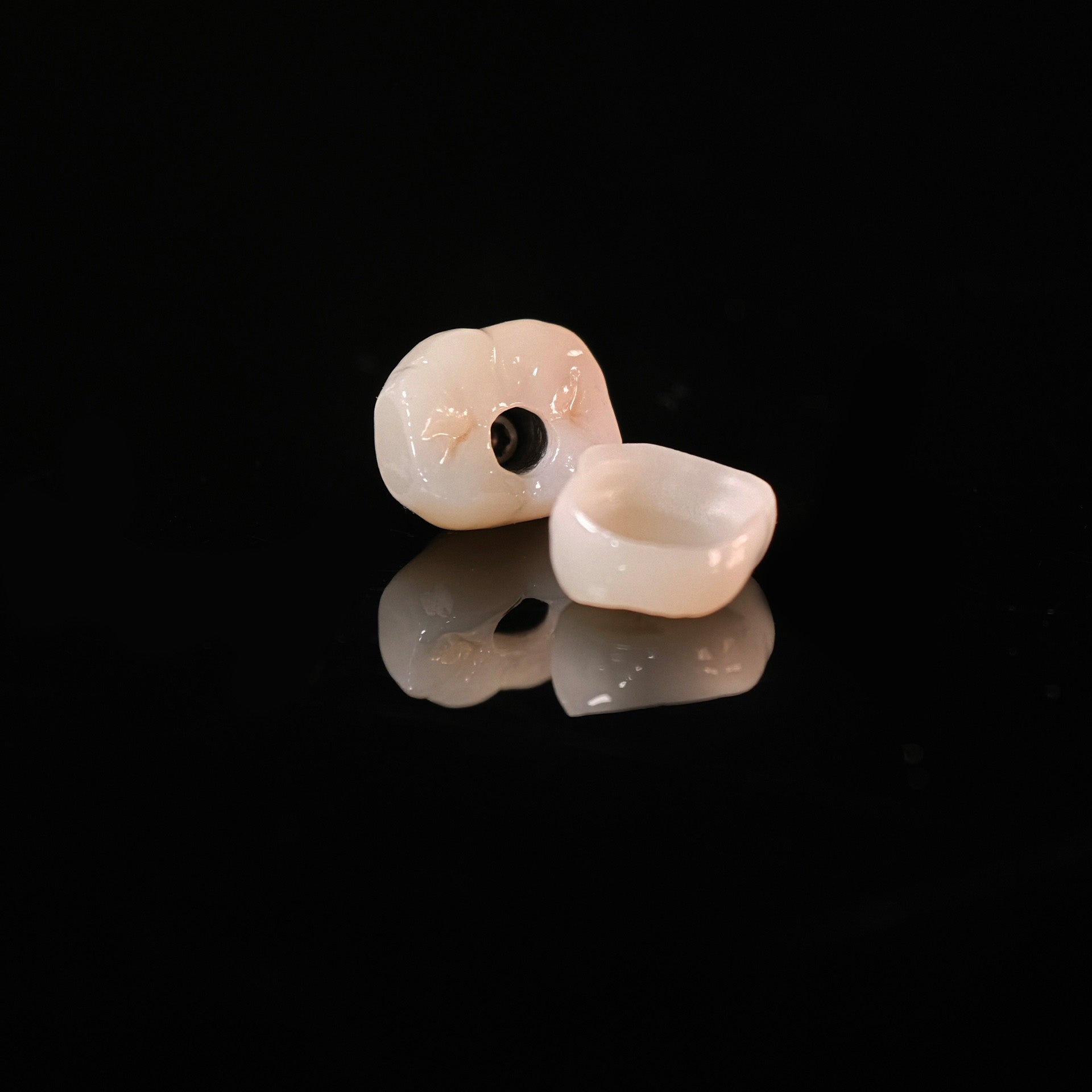 Zirconia Crowns With Screw Retained And Cement Retained
