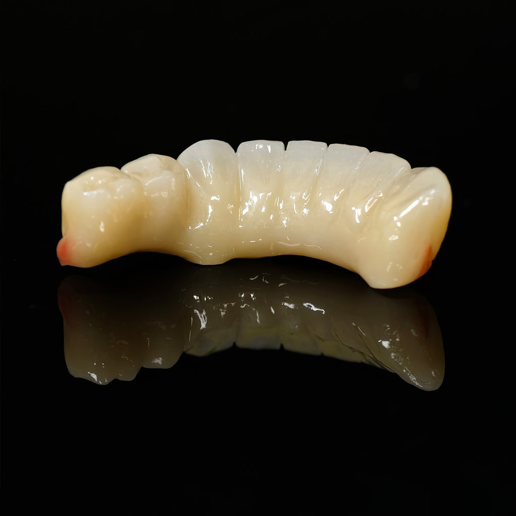 Zirconia Implant Bridge Screwmentable Dental Crown