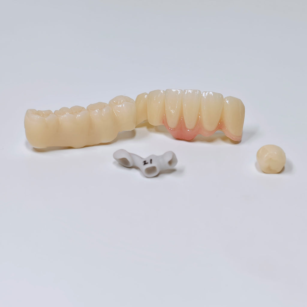 Zirconia Implant Crown And Bridges Screwmentable Dental Crown