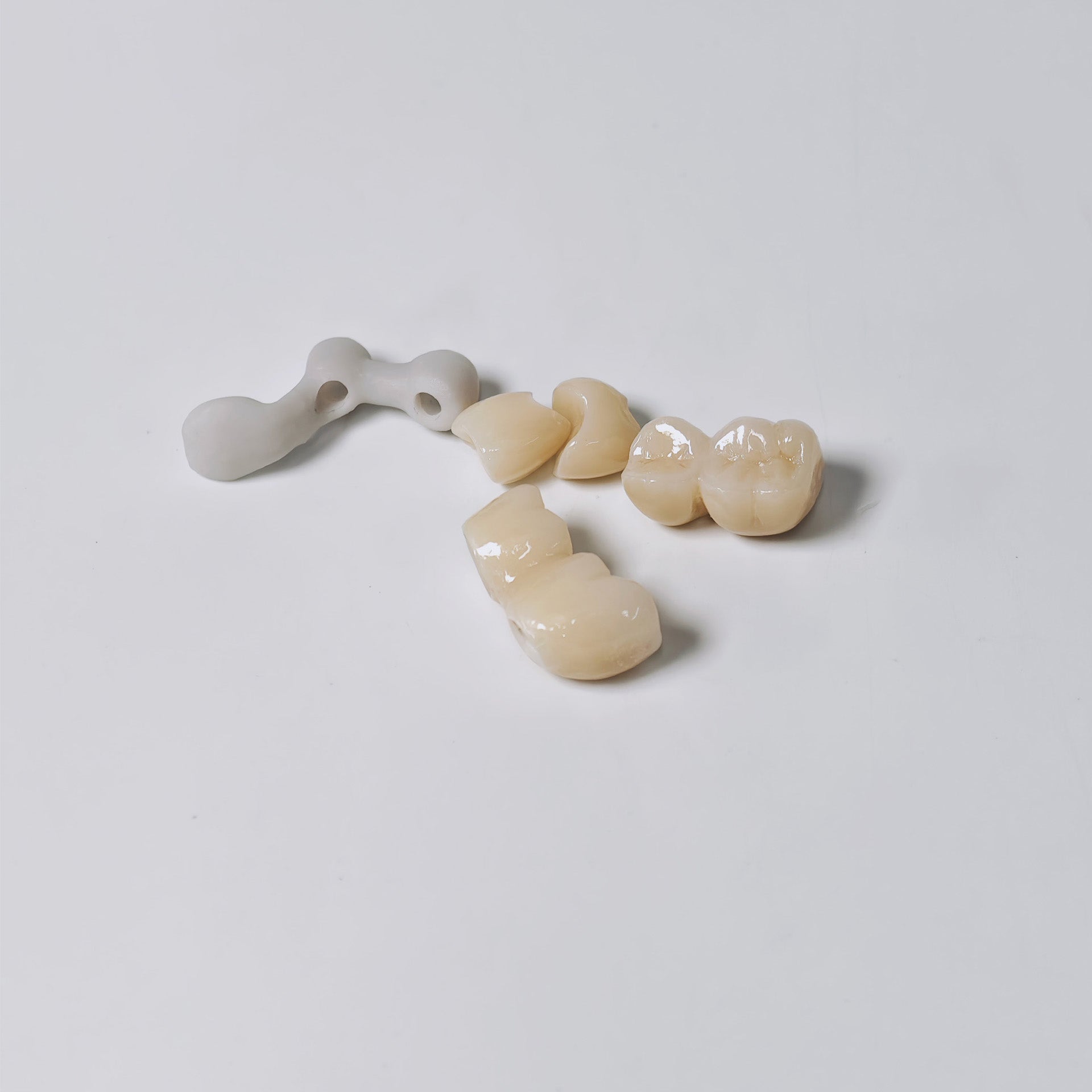 Zirconia Implant Crowns And Bridges Screwmentable Dental Crown