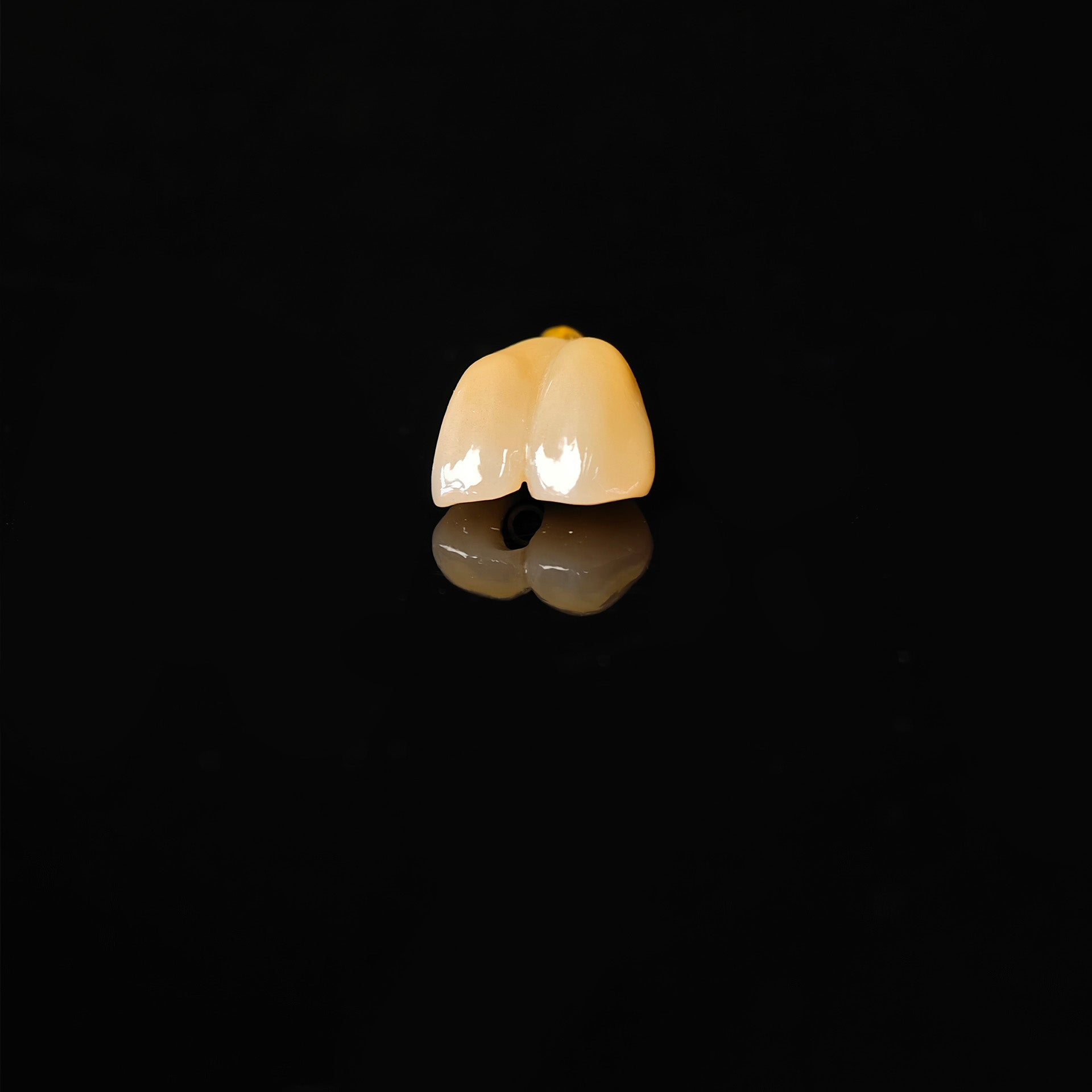 Zirconia Implant Crown With Gold Plating