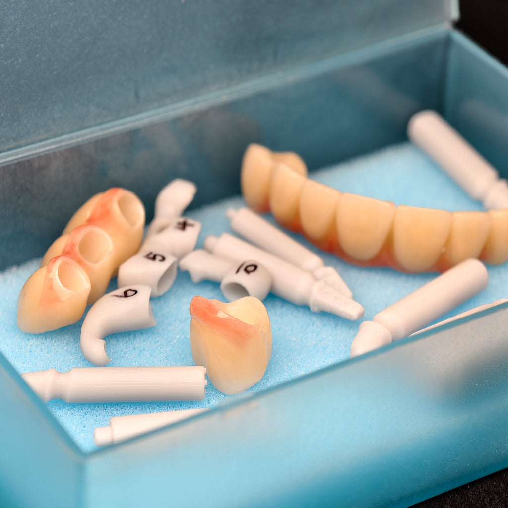 Zirconia Crown And Birdge With Cemented And Implant Seating Guide