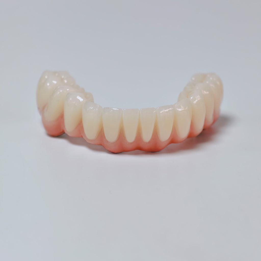 All On 4 Zirconia Bridge With Ti-Base Screw Retained