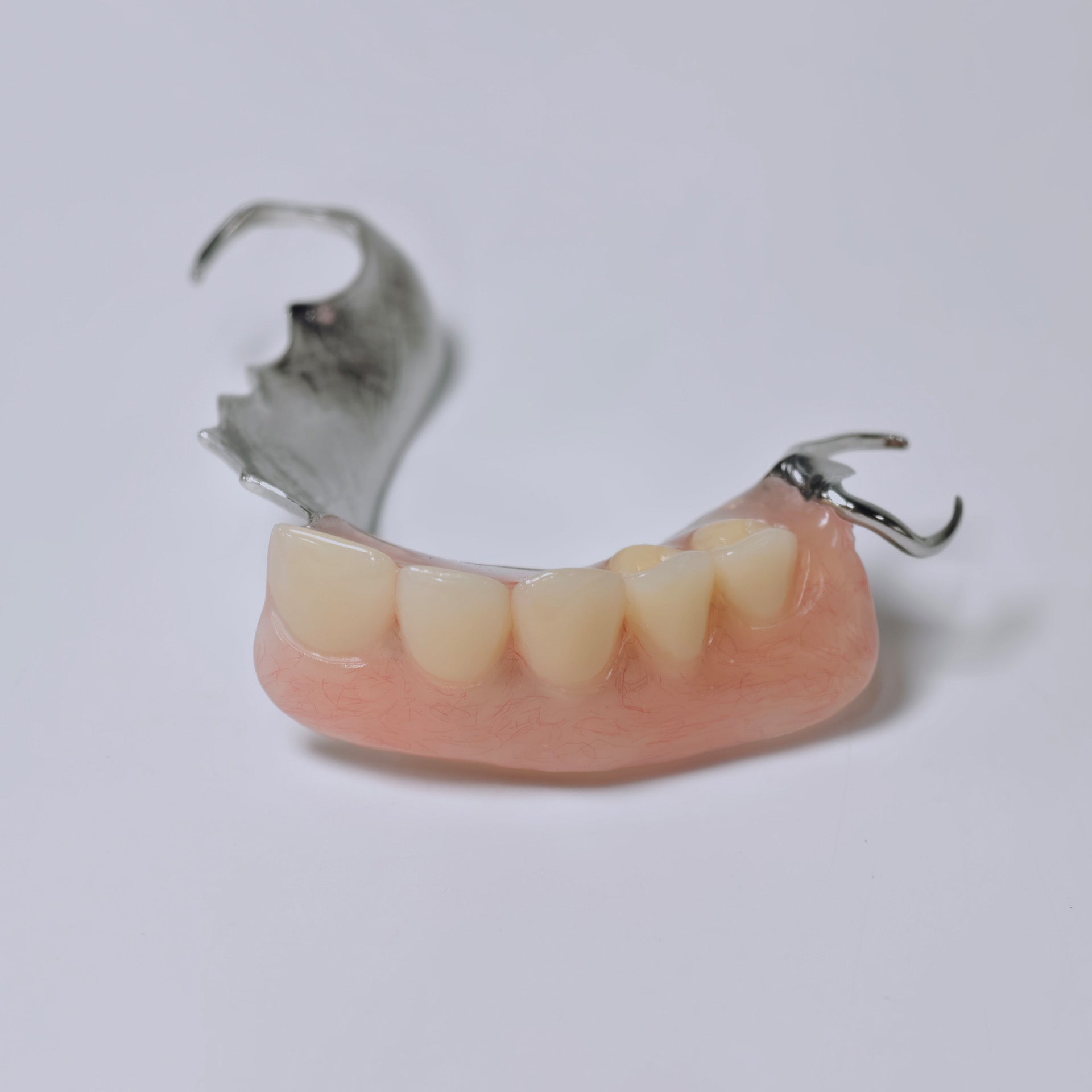 Cobalt Chrome Framework Denture Metal Framework With Acrylic Denture