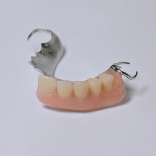 Cobalt Chrome Framework Denture Metal Framework With Acrylic Denture