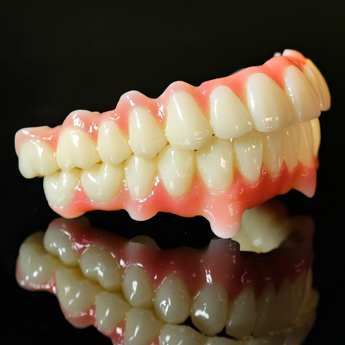 Full=Arch Pmma Bridge With Cement Retained