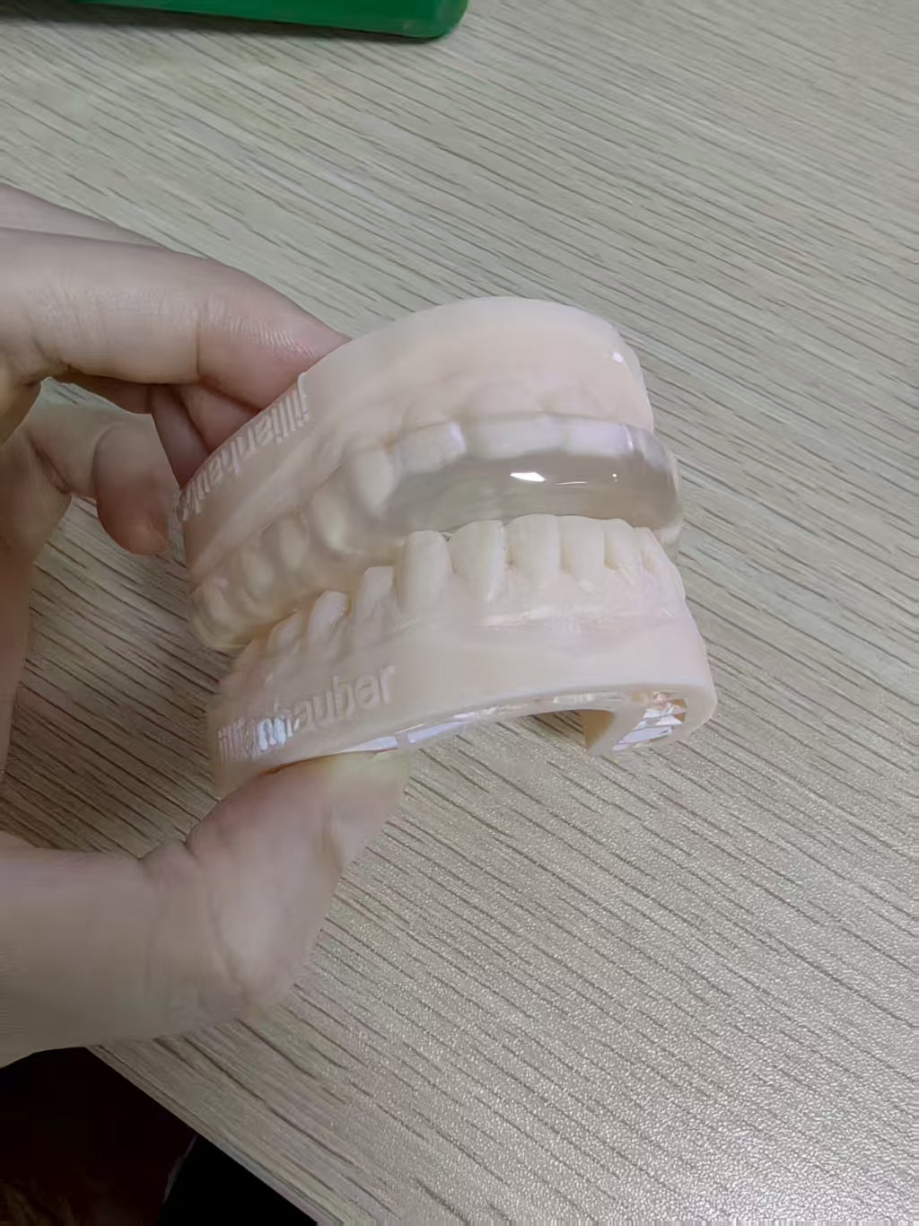 Hard Outside Soft Inside Night Guard Bite Guard Splint With Acrylic