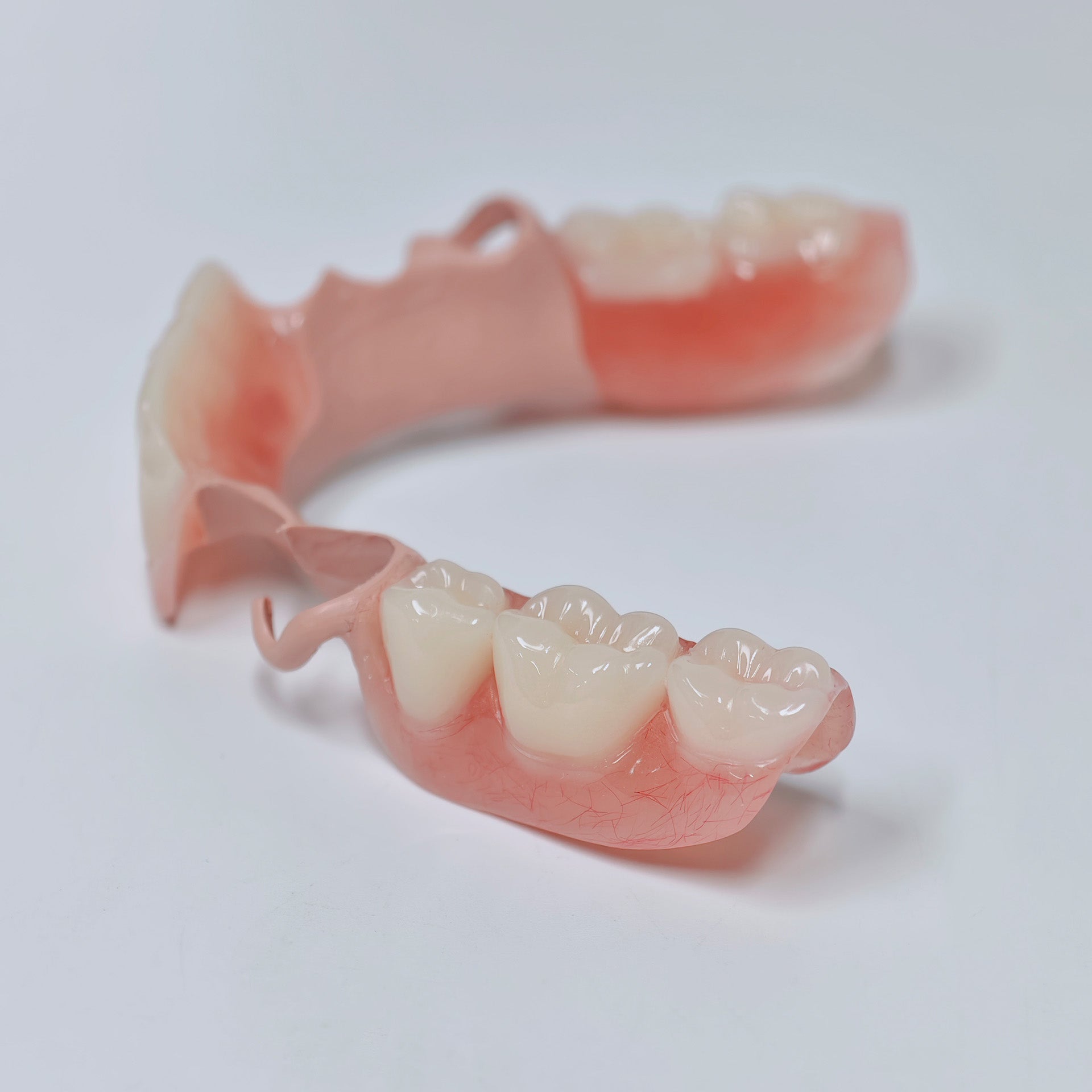 PEEK Framework Denture Metal Framework With Acrylic Denture