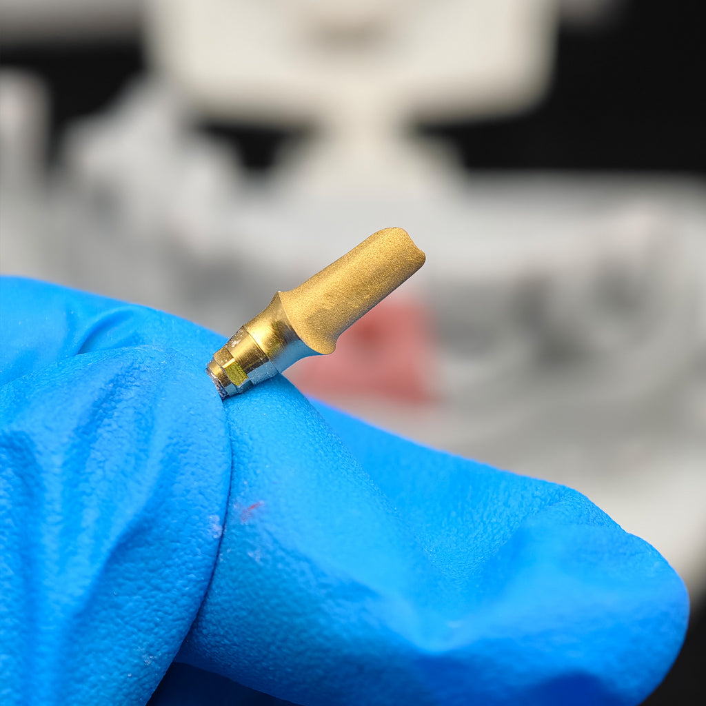 PFM Implant Crown With Cement Retained
