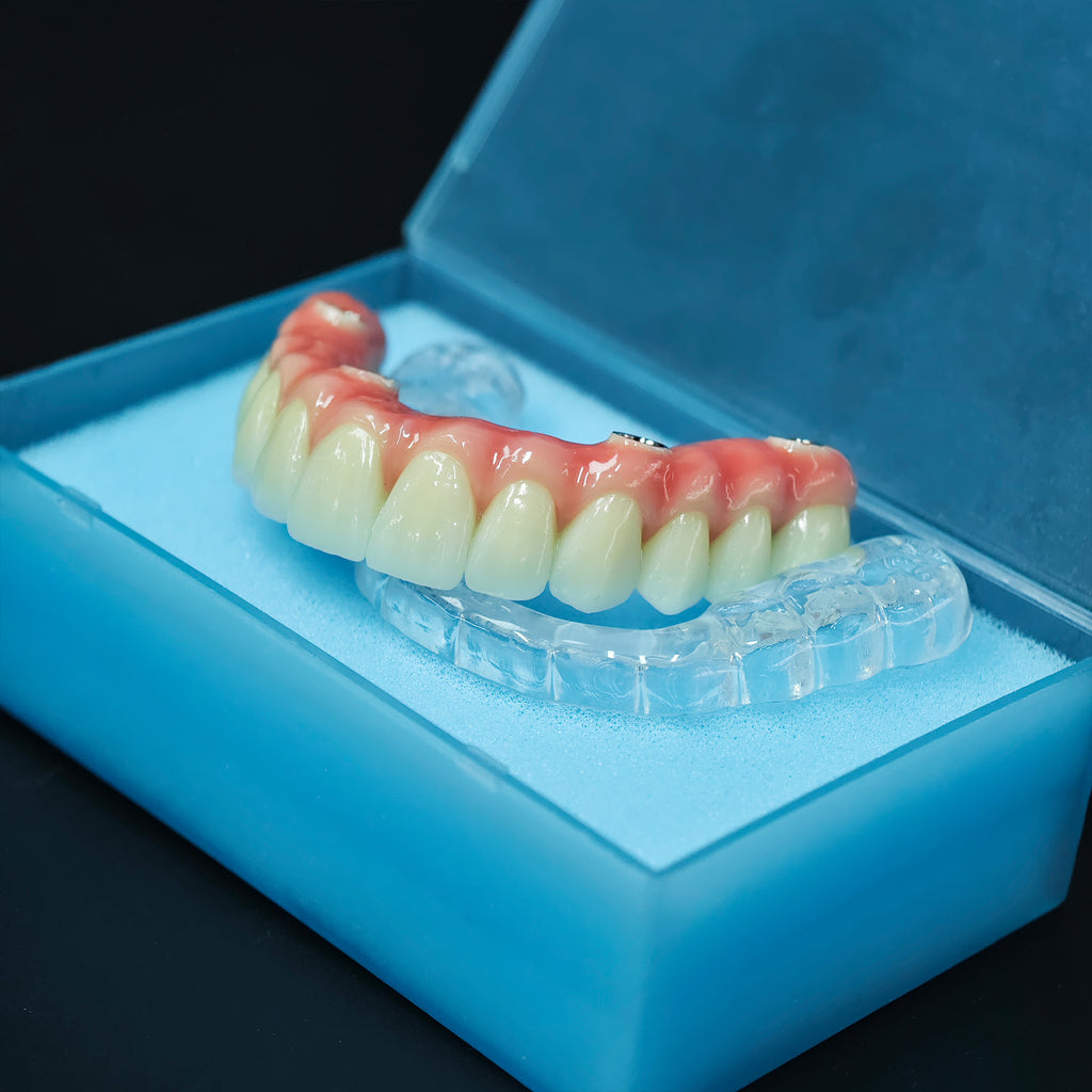 Zirconia-Enamel Hybrid Malo Bridge