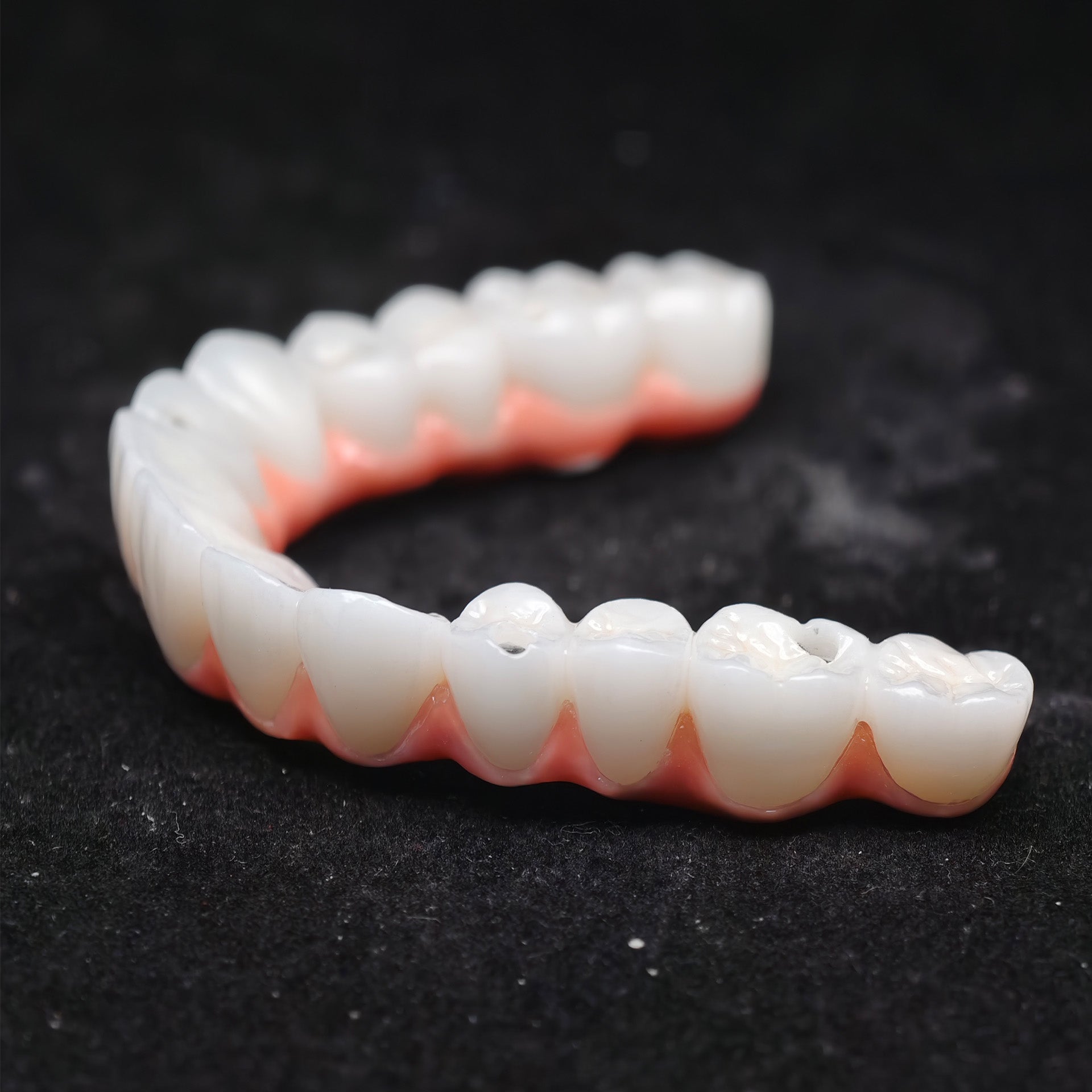 Zirconia-Enamel Hybrid Malo Bridge