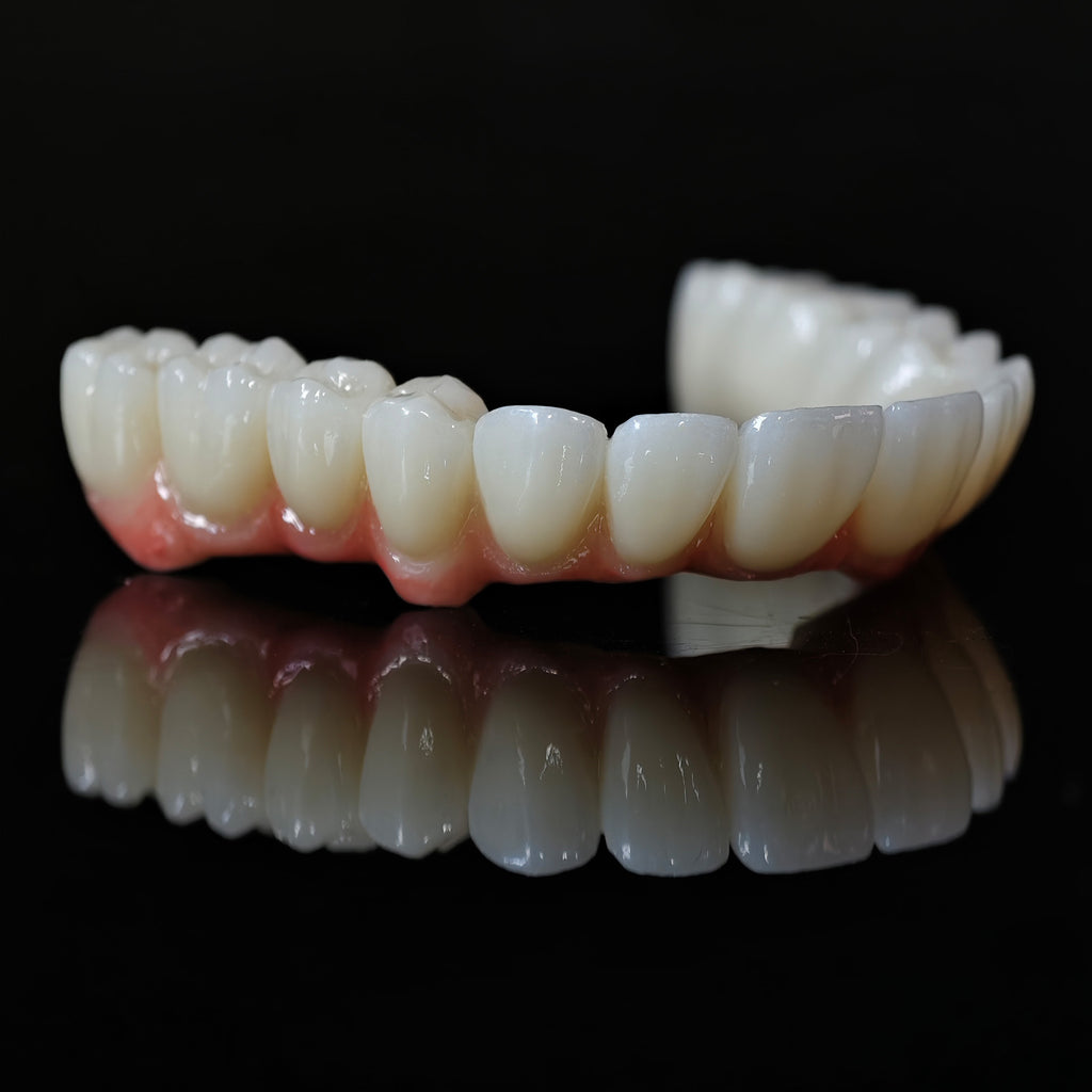 Zirconia Bridge With Cement Retained