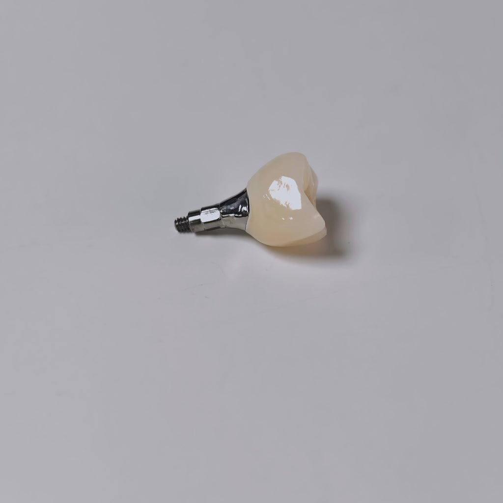 Zirconia Crown With Screw Retained