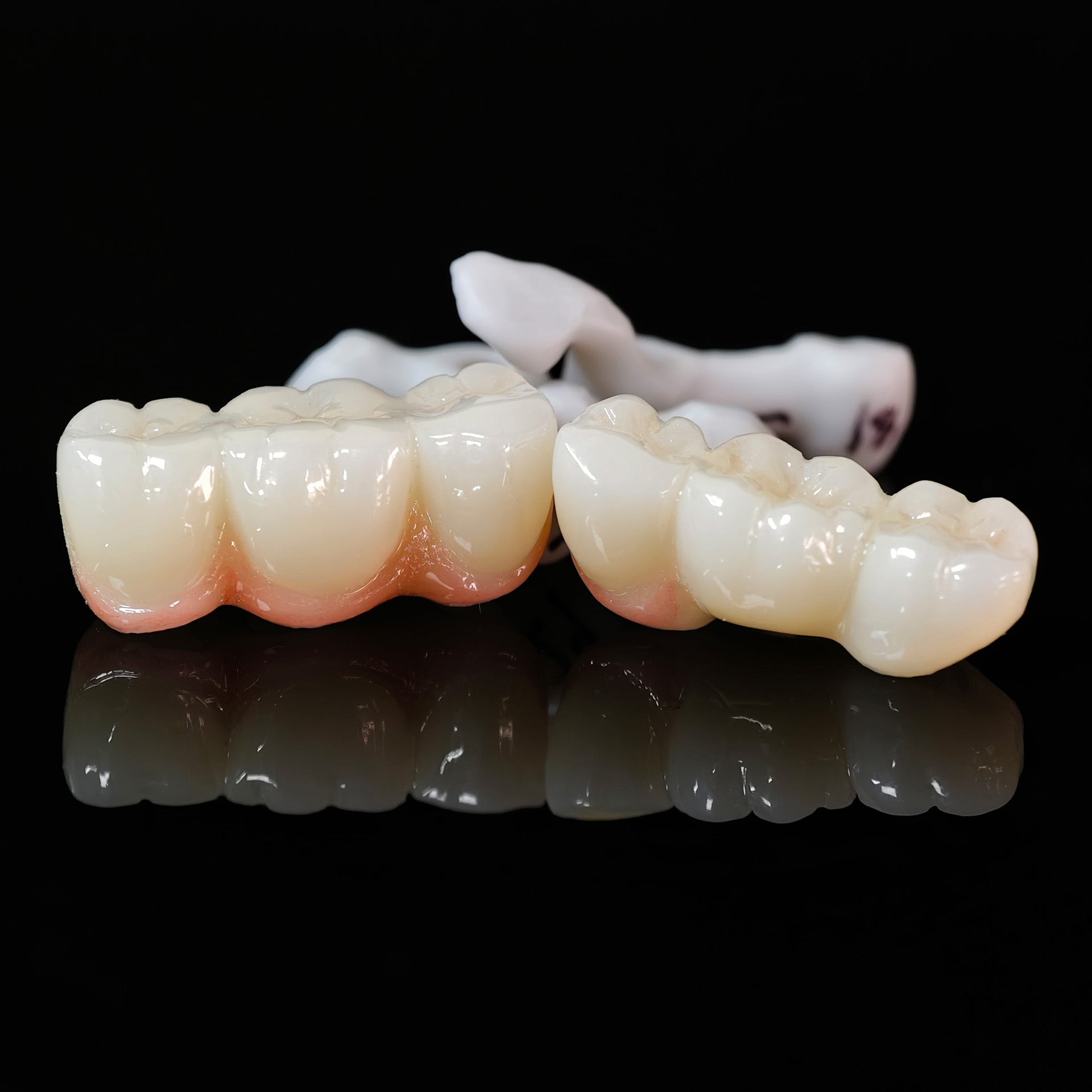 Zirconia Implant Bridge Screwmentable Dental Crown