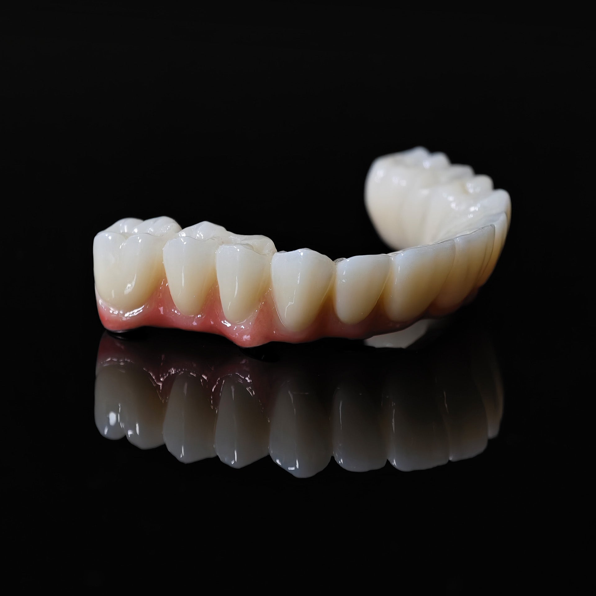 All On 5 Zirconia Bridge With Ti-Base Screw Retained Trying For Full Arch Restoration
