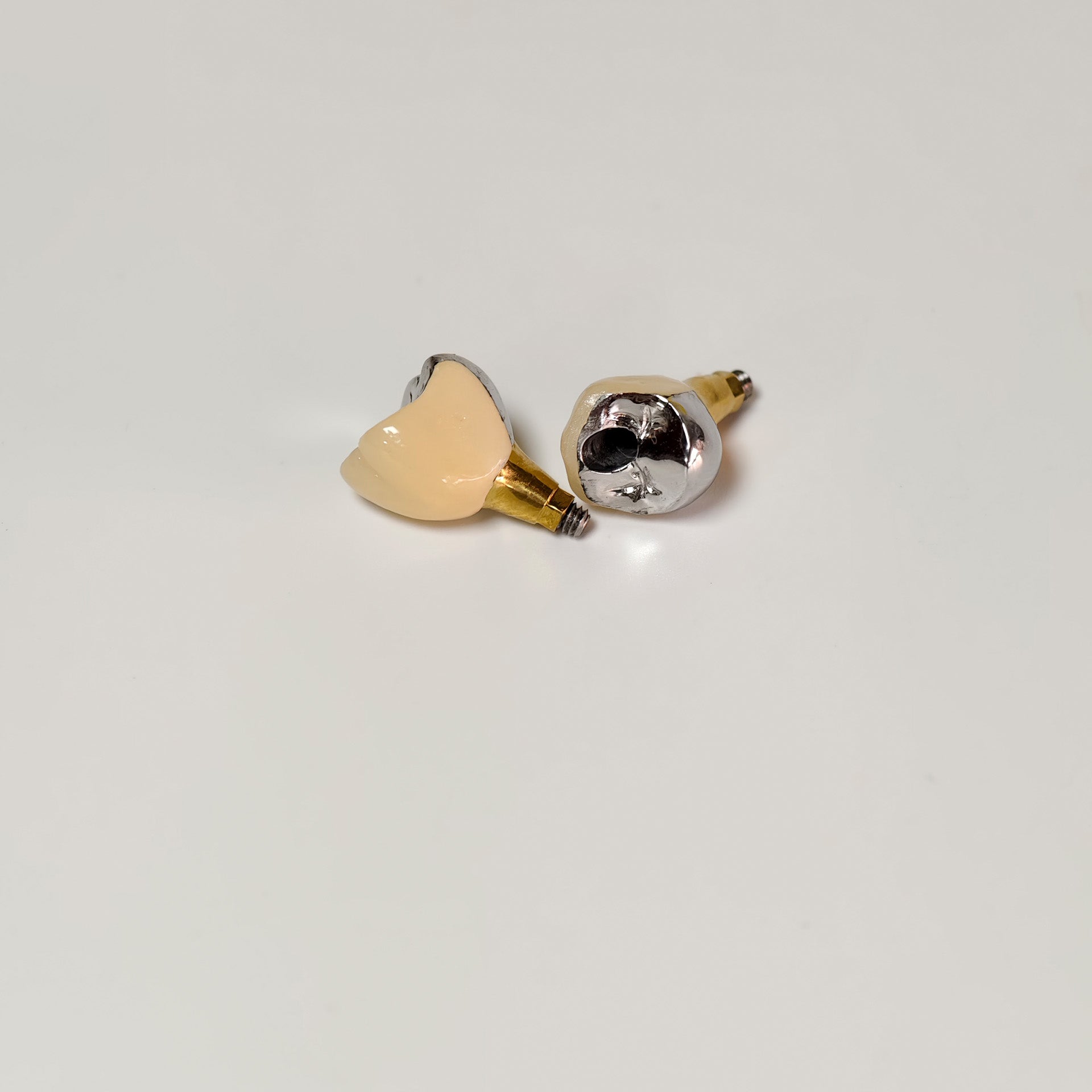 Implant-Supported PFM Single Crowns With Metal