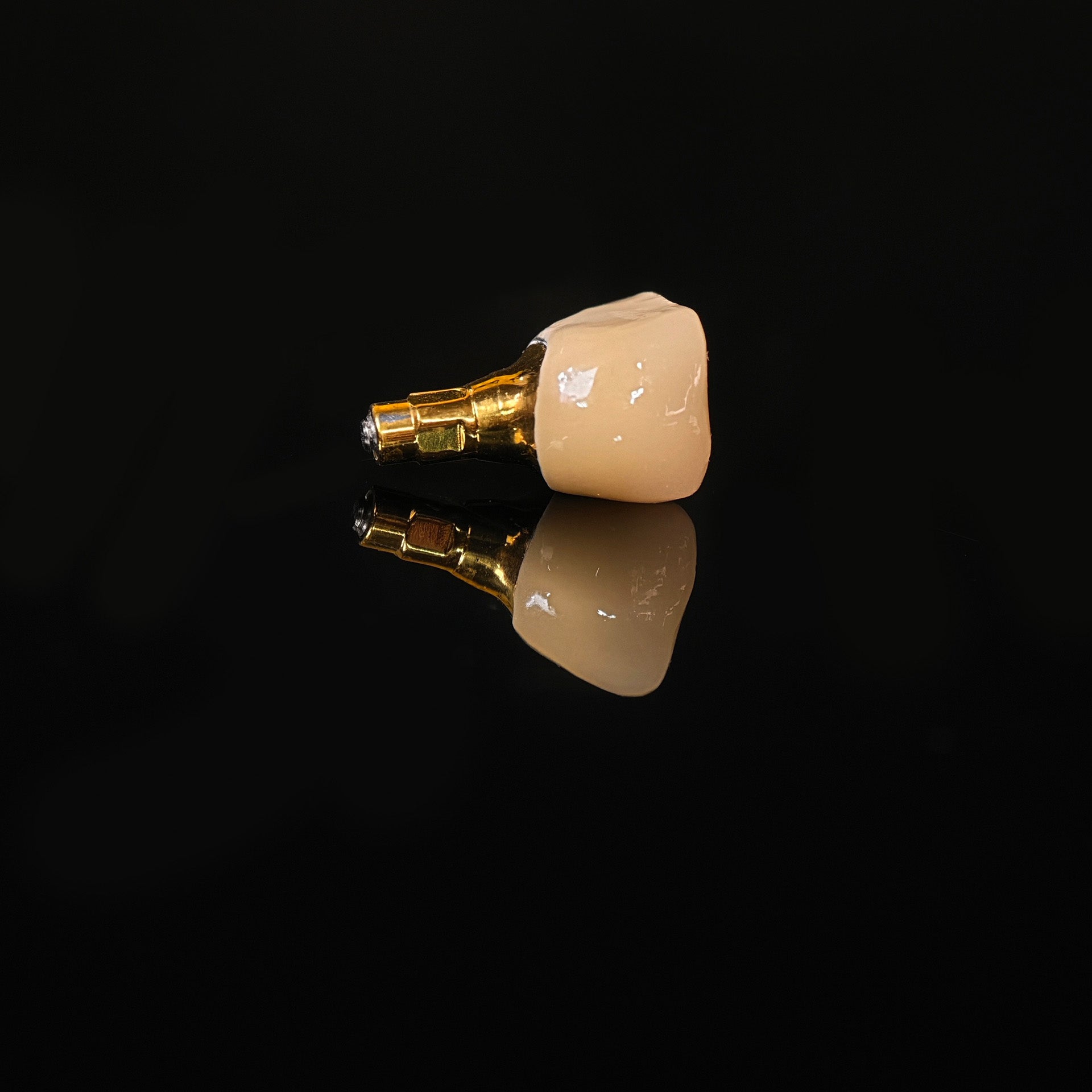 Implant-Supported PFM Single Crown With Metal