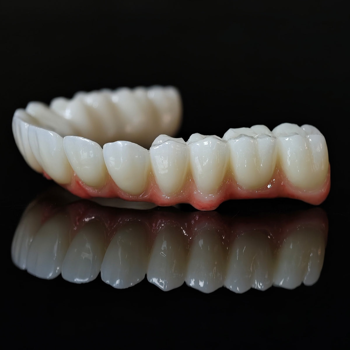 Zirconia Bridge With Cement Retained