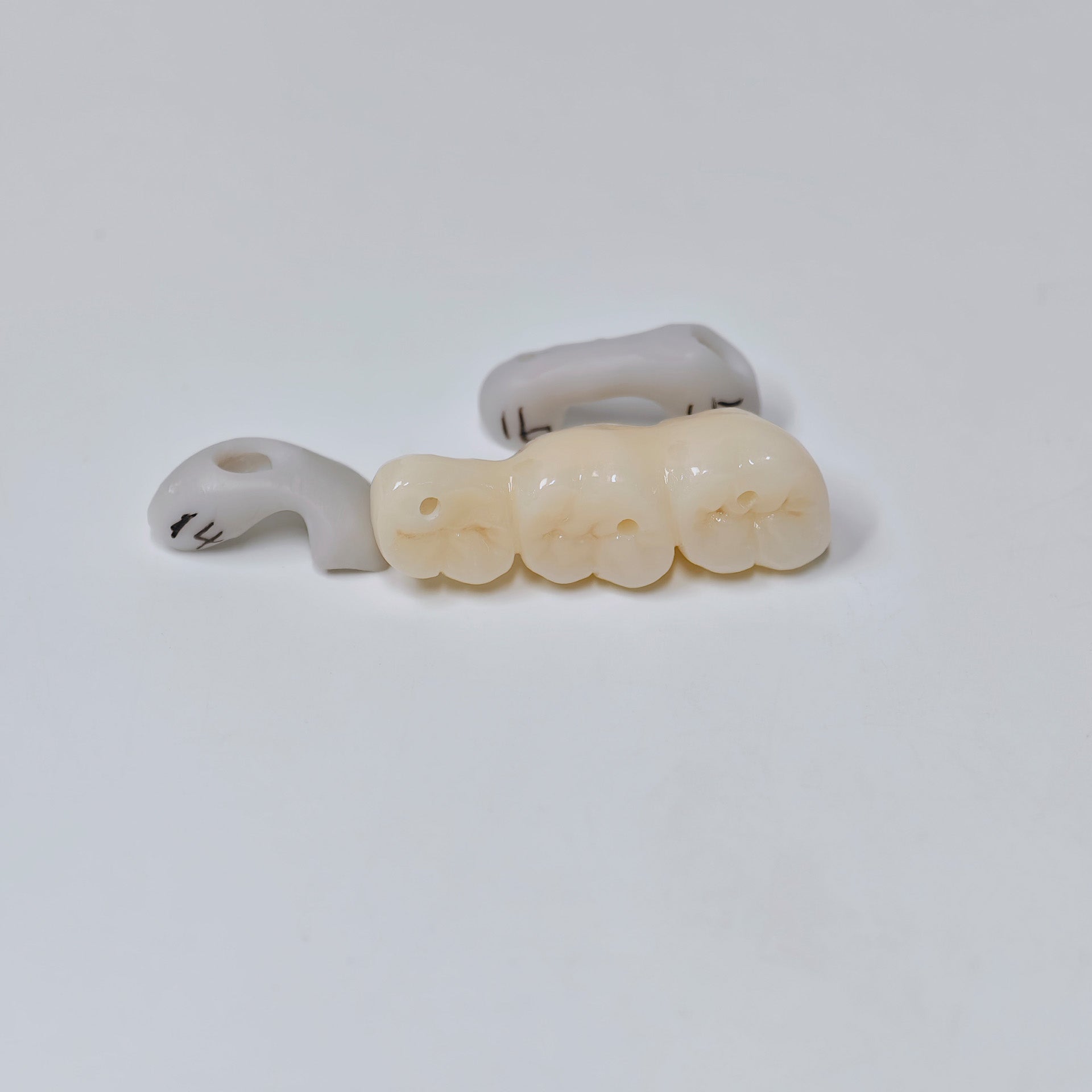 Zirconia Implant Bridge Screwmentable Dental Crown