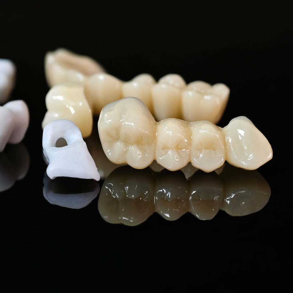 Zirconia Implant Bridge Screwmentable Dental Crown