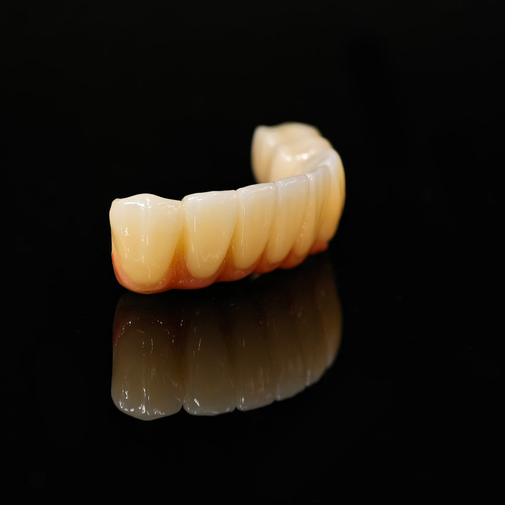 Zirconia Implant Bridge Screwmentable Dental Crown