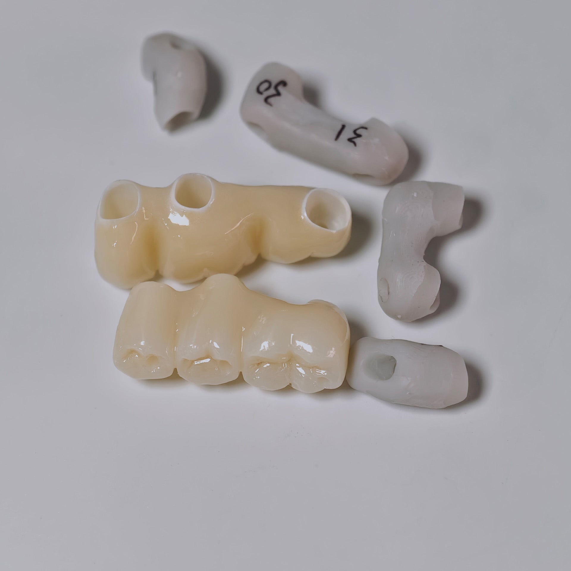 Zirconia Implant Bridges Screwmentable Dental Crown