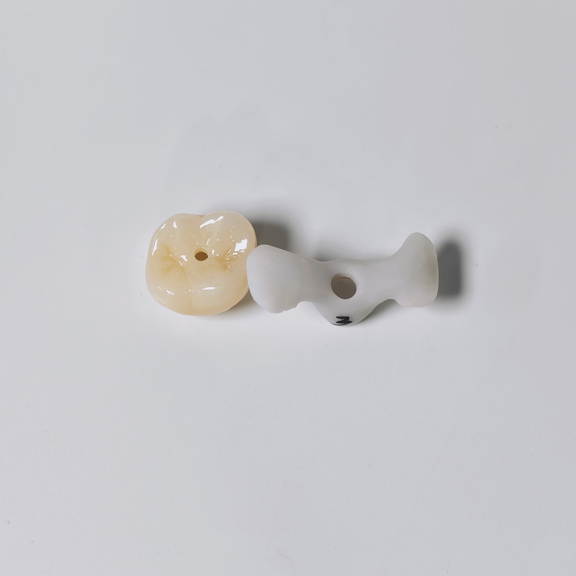 Zirconia Implant Crown Screwmentable Dental Crown