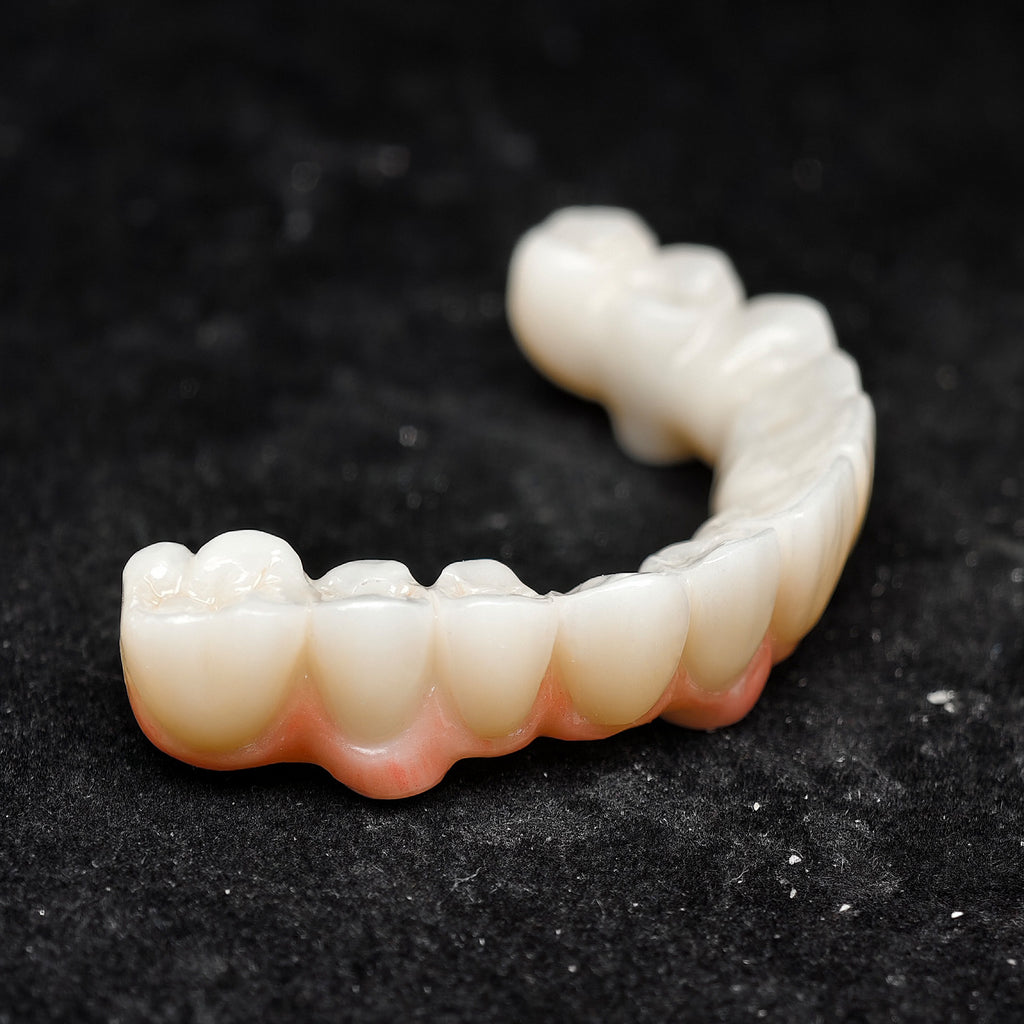 All On 4 Zirconia Bridge With Ti-Base Screw Retained Trying For Full Arch Restoration