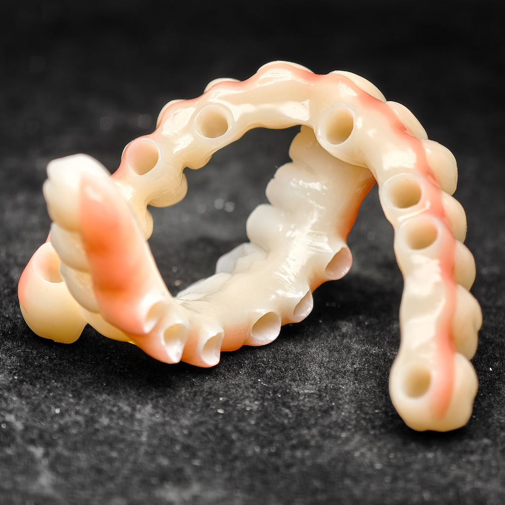 Pmma Bridge And Zirconia Bridge With Cemented