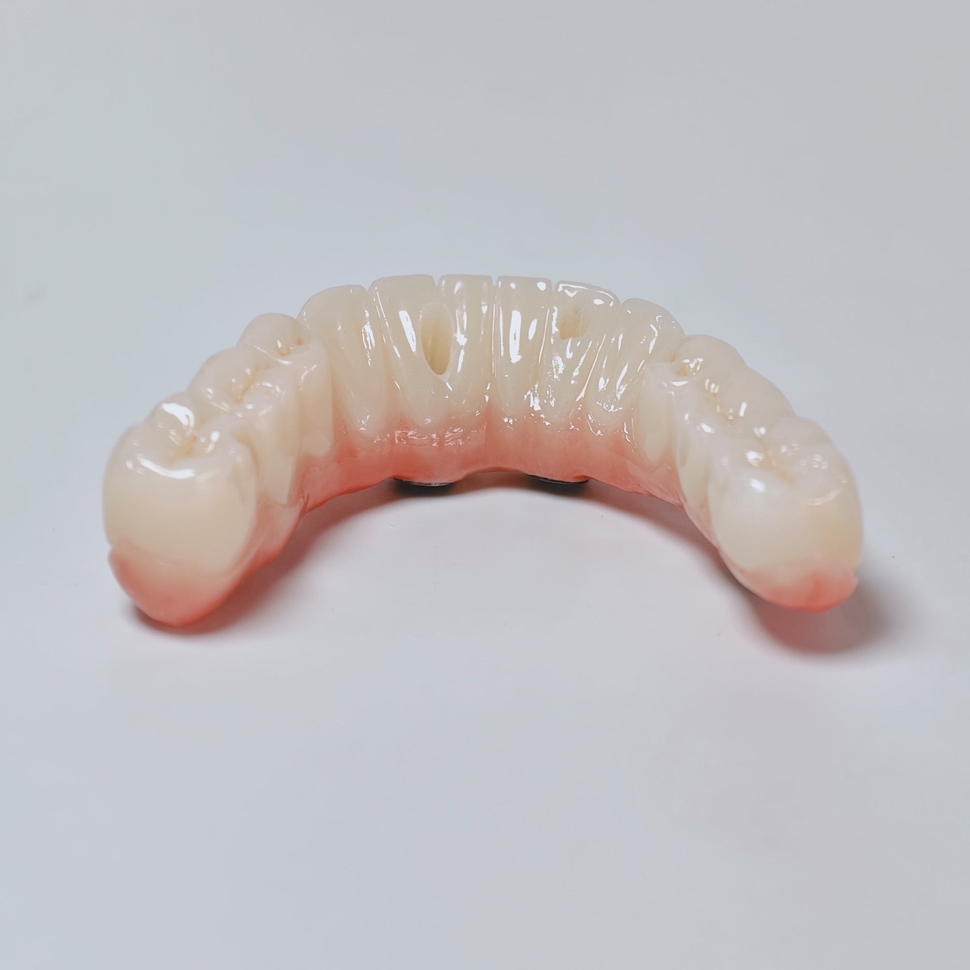 All On 4 Zirconia Bridge With Ti-Base Screw Retained
