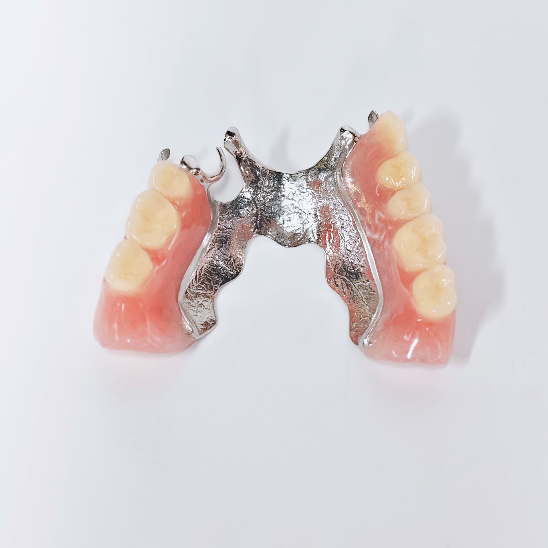 Cobalt Chrome Framework Denture Metal Framework With Acrylic Denture
