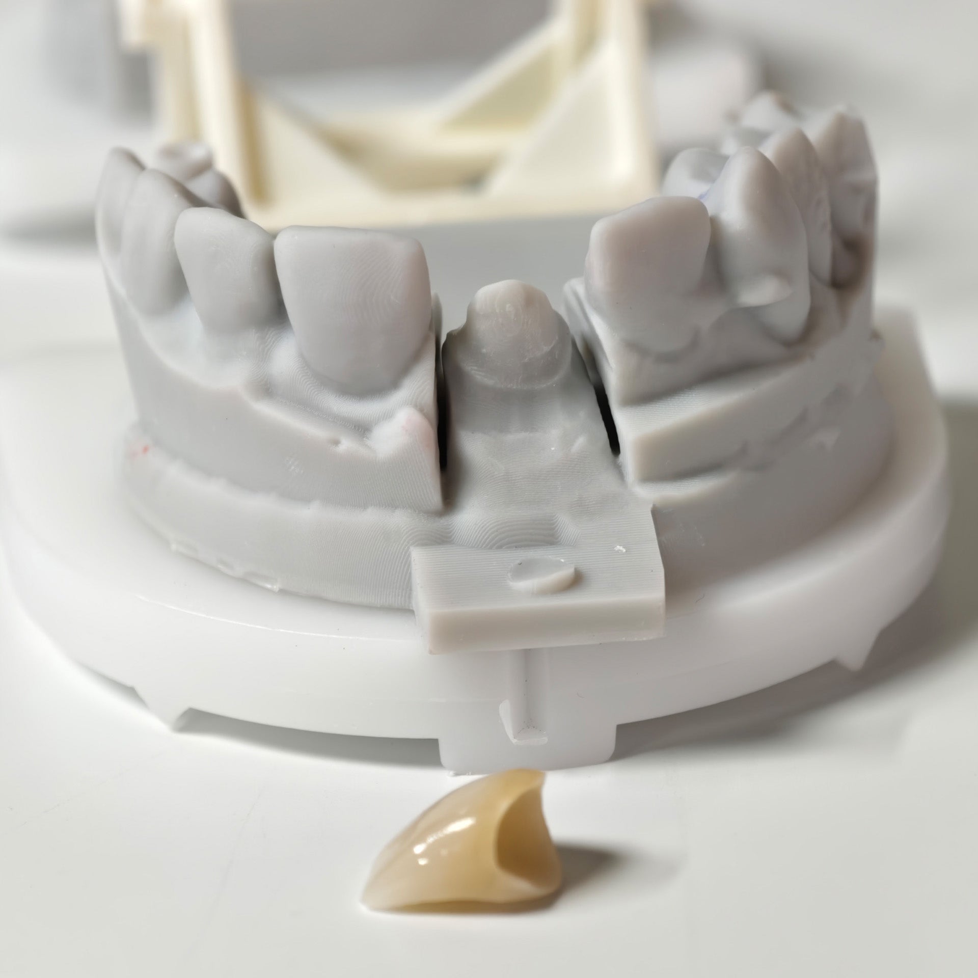 Multilayer Zirconia Crowns Aesthetic Shape Natural Shade Dental Crown