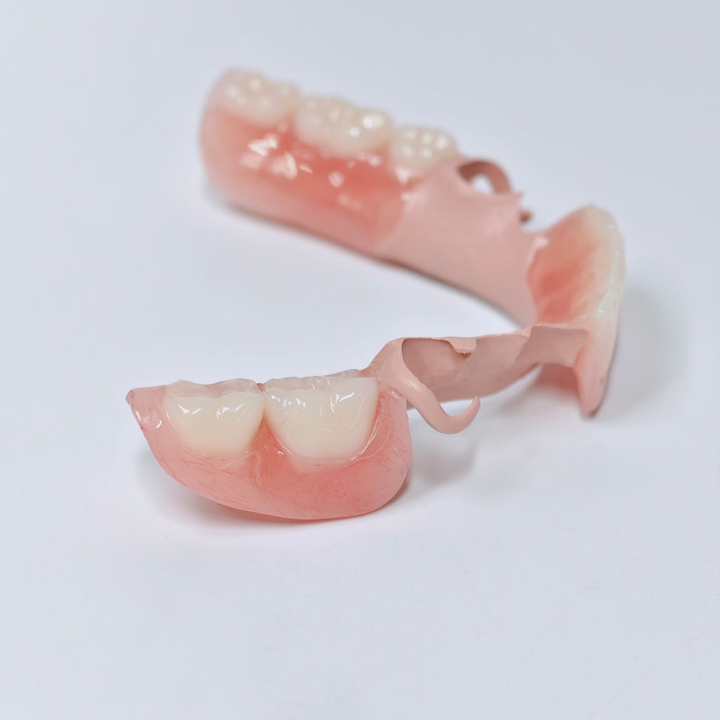 PEEK Framework Denture Metal Framework With Acrylic Denture