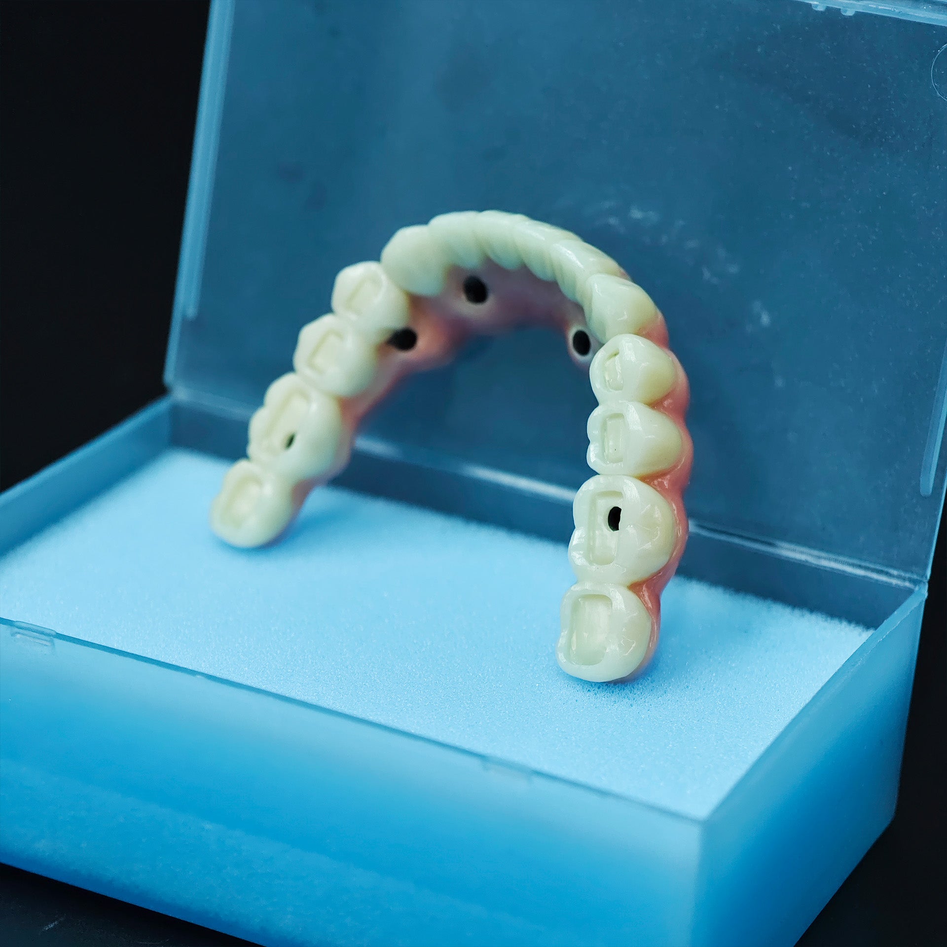 Zirconia-Enamel Hybrid Malo Bridge