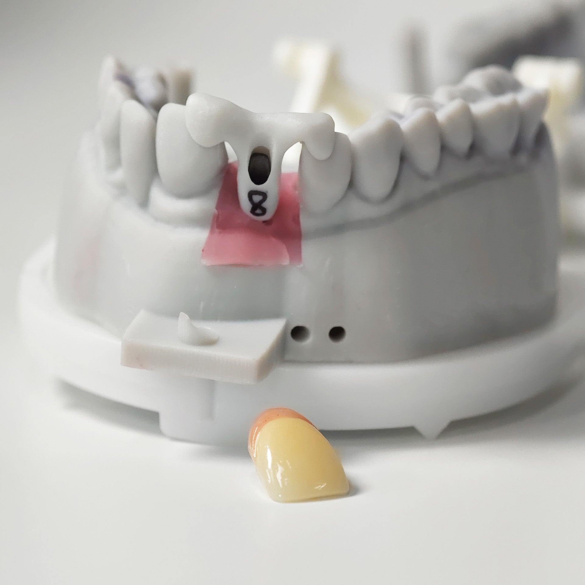 Zirconia Implant Crown Screwmentable Dental Crown