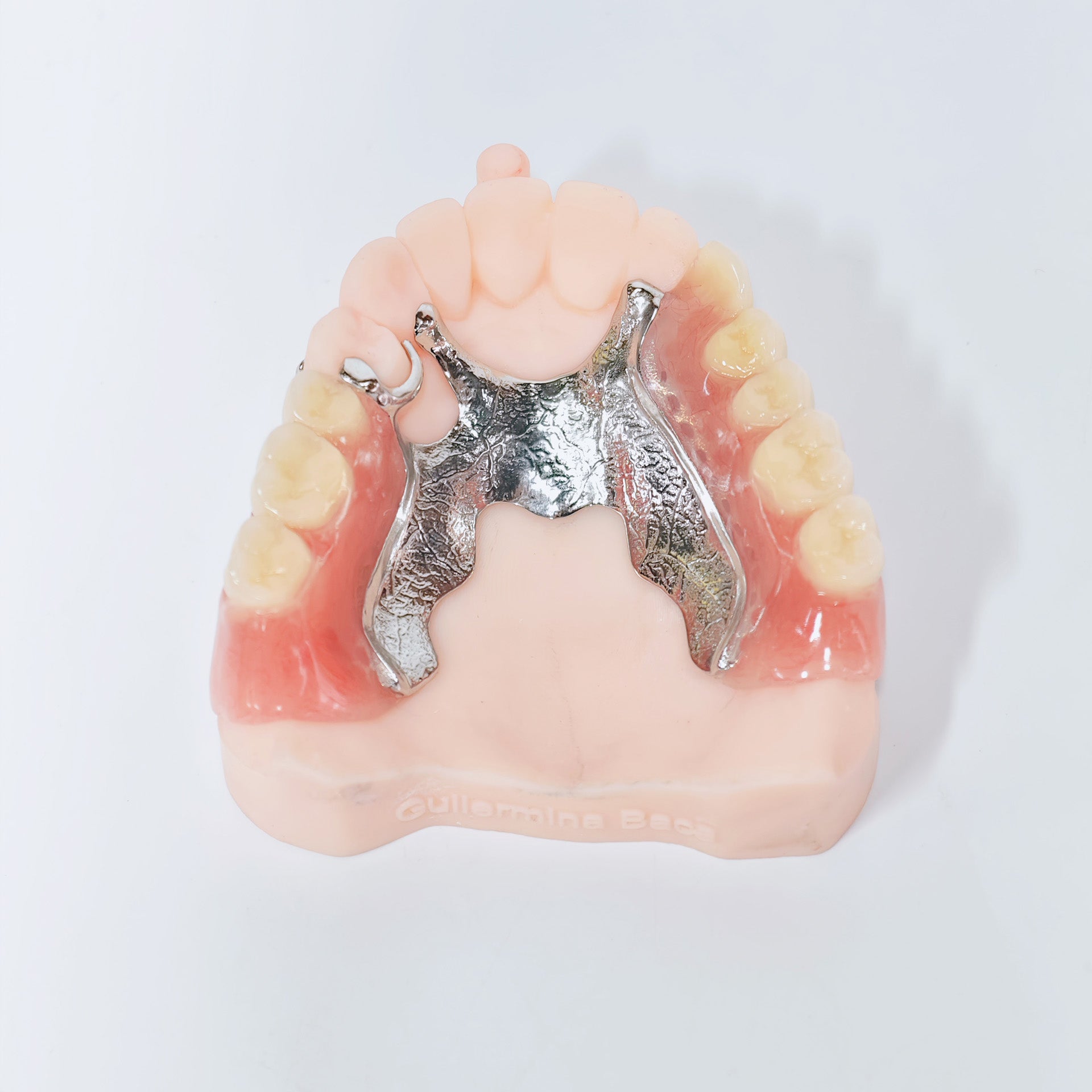 Cobalt Chrome Framework Denture Metal Framework With Acrylic Denture