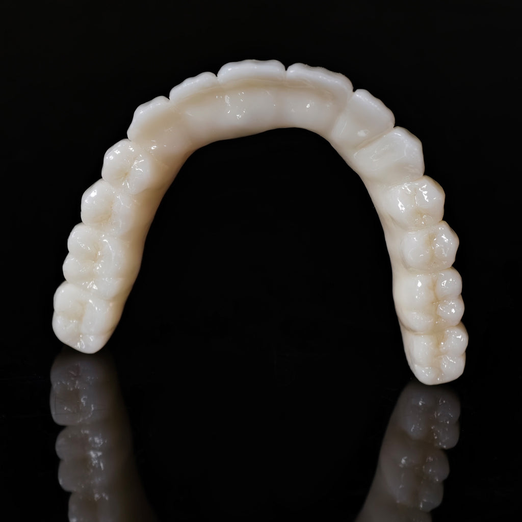 Zirconia Bridge With Cement Retained