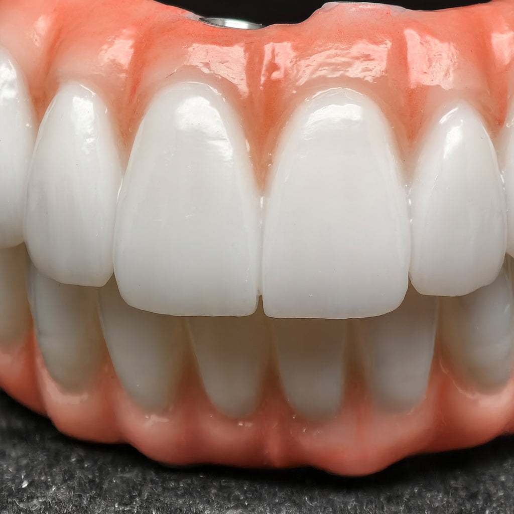 All On 5 Zirconia Bridge With Ti-Base Screw Retained Trying For Full Arch Restoration