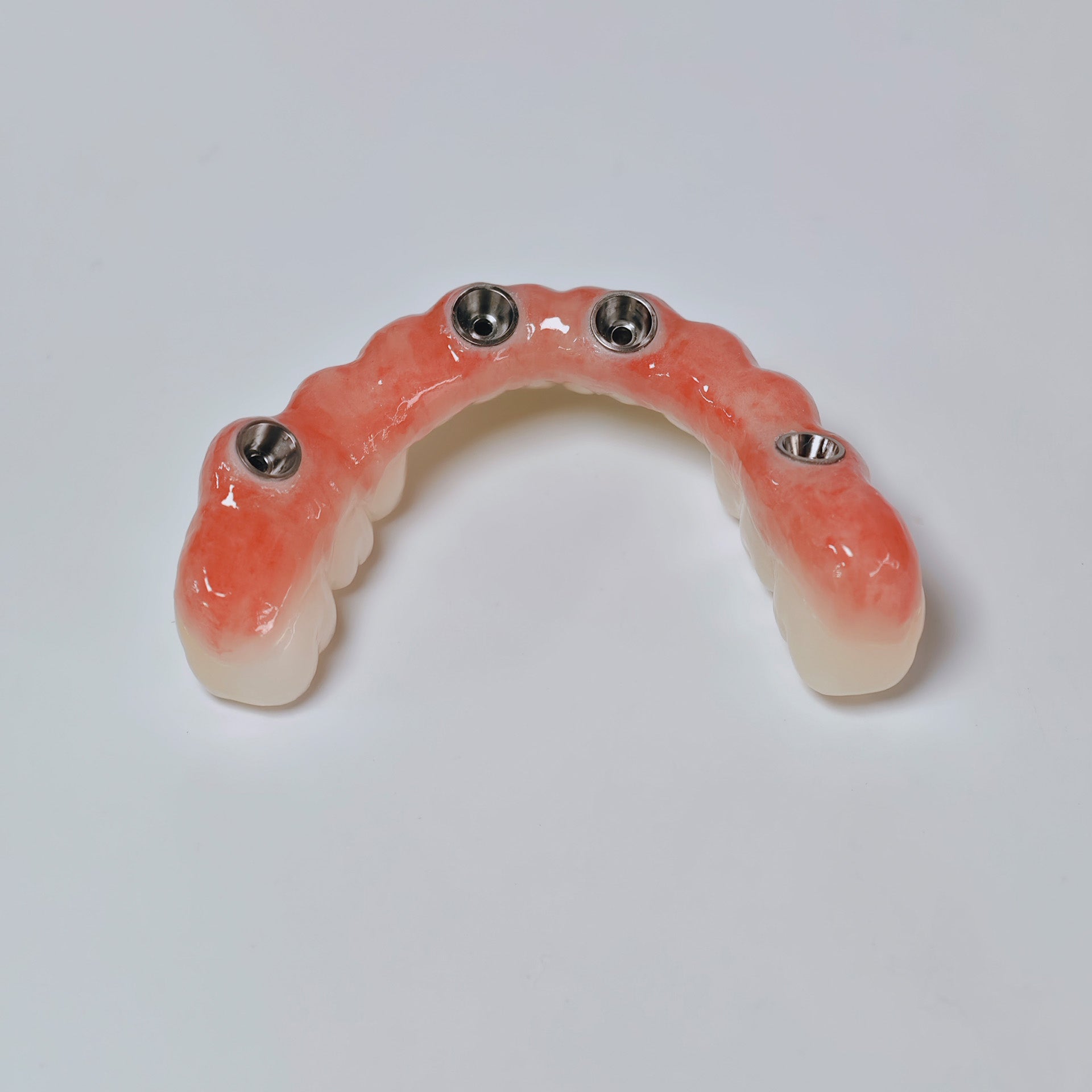 All On 4 Zirconia Bridge With Ti-Base Screw Retained