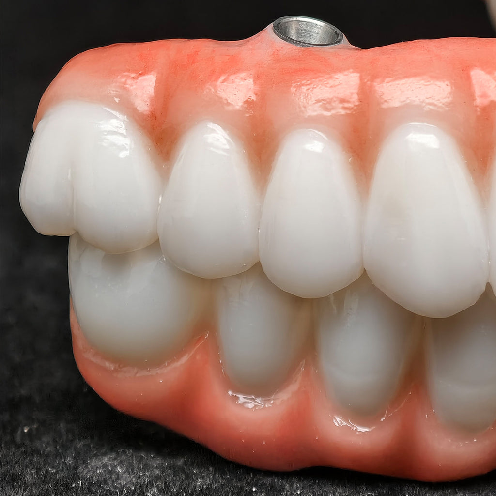 All On 5 Zirconia Bridge With Ti-Base Screw Retained Trying For Full Arch Restoration