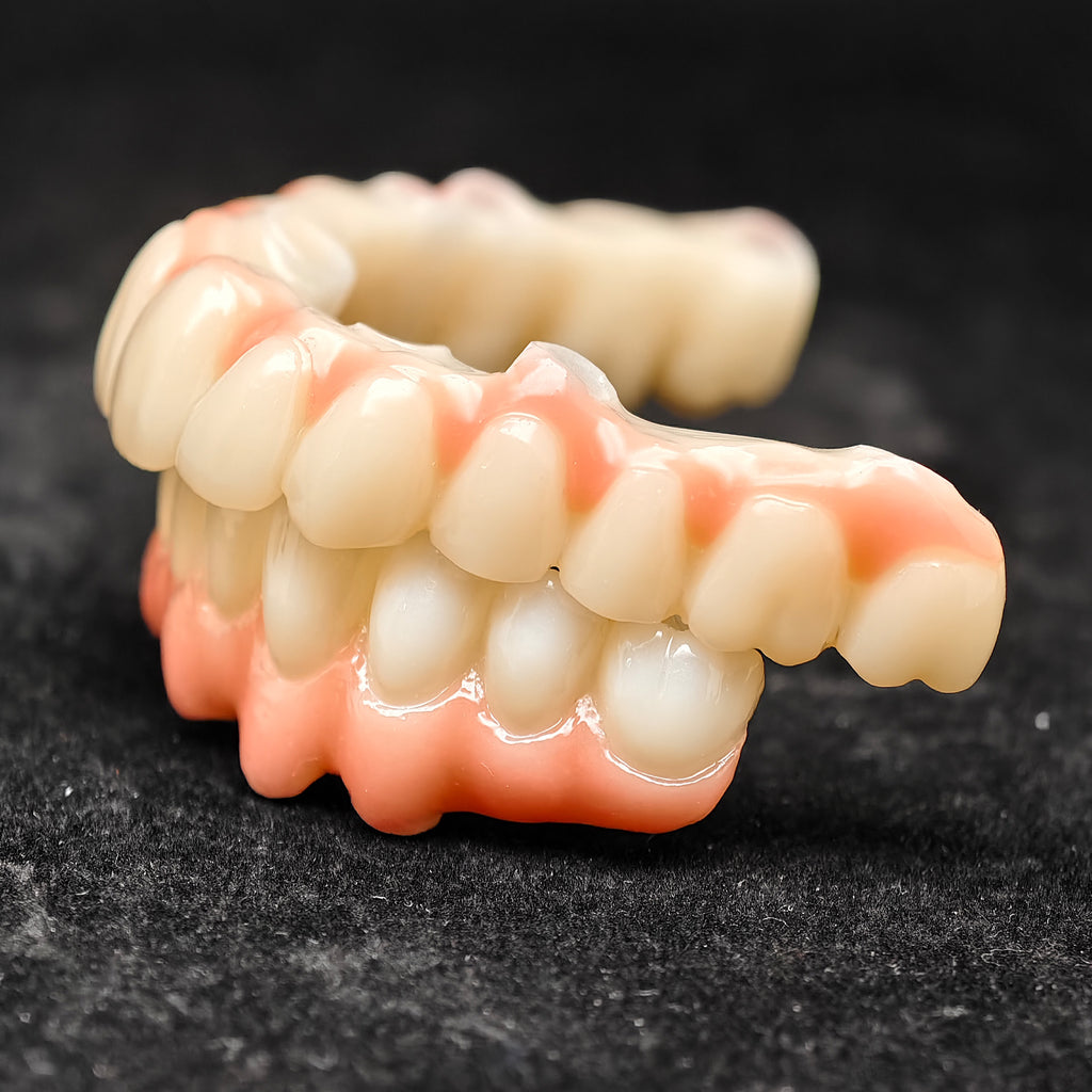 Pmma Bridge And Zirconia Bridge With Cemented