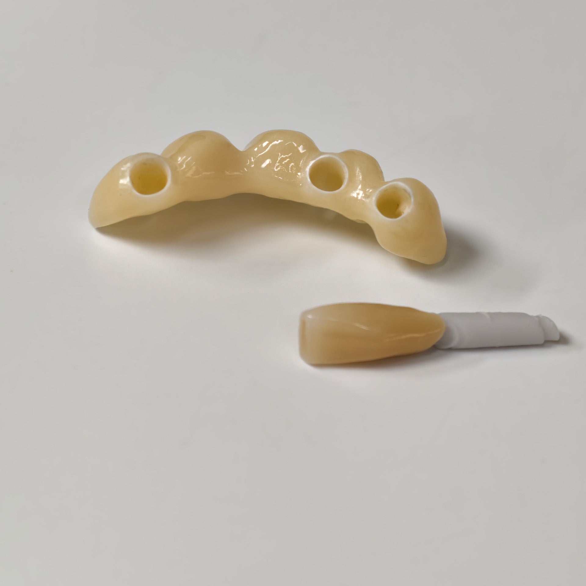 Zirconia Implant Bridge Screwmentable Dental Crown